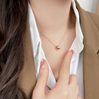 [Luxe]BEE ミニペンダント ダイヤモンドネックレス