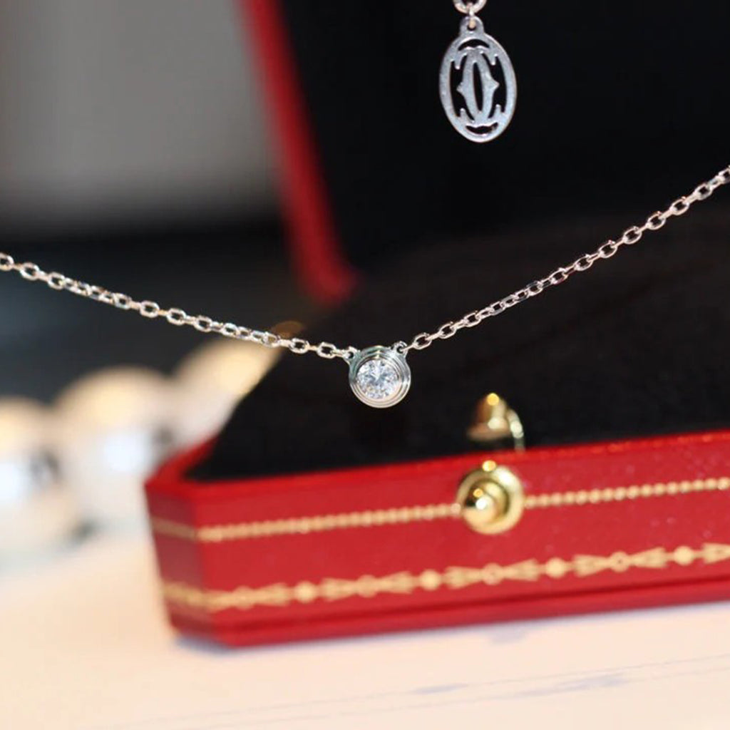 [Luxe Jewelry]DAMOUR DIAMOND NECKLACE