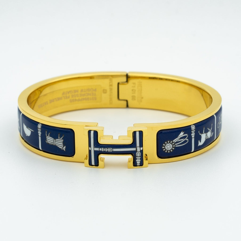 [Luxe]H BRACELET CÉRAMIQUE BLEUE