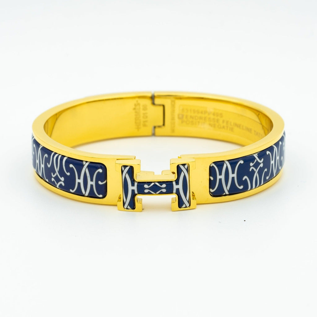 [Luxe]H BRACELET NOIR MULTICOLORE