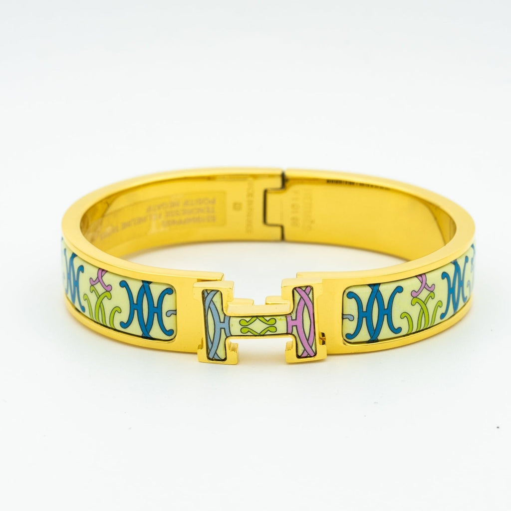 [Luxe] BRACELET H BEIGE MULTICOLORE