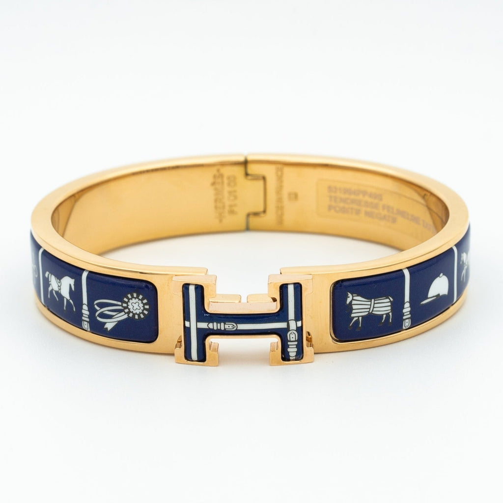 [Luxe]H BRACELET CÉRAMIQUE BLEUE