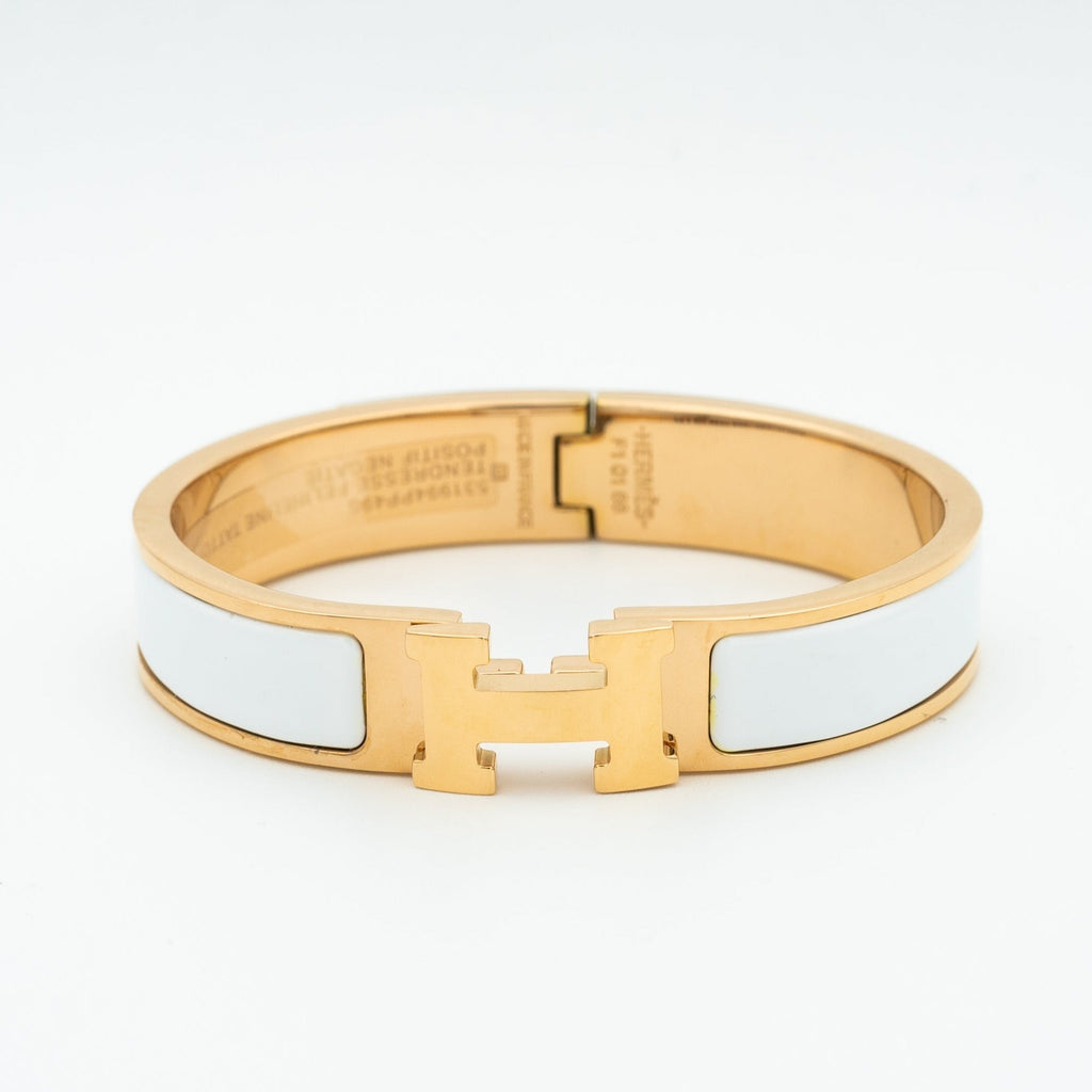 [Luxe]H ホワイト ブレスレット