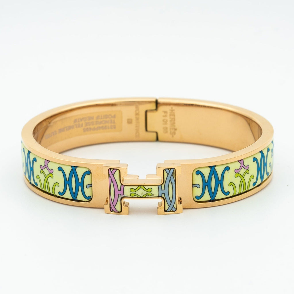 [Luxe] BRACELET H BEIGE MULTICOLORE