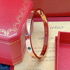 [Okajuri Jewelry]2026 RAINBOW LOVE BRACELET 6.1MM  10 DIAMONDS