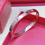 [Okajuri Jewelry]2026 RAINBOW LOVE BRACELET 6.1MM  10 DIAMONDS