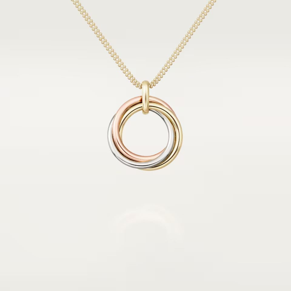 [Luxe Jewelry]TRINITY LARGE NECKLACE