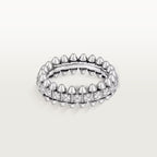 [Luxe Jewelry]CLASH 6.4MM SMALL FULL DIAMOND RING