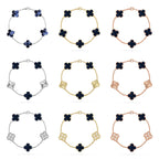 [Luxe]CLOVER 5 MOTIF PIETERSITE BRACELET COLLECTION