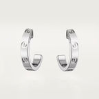 [Luxe Jewelry]LOVE EARRINGS 2.65 MM NO DIAMOND SMALL