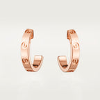 [Luxe Jewelry]LOVE EARRINGS 2.65 MM NO DIAMOND SMALL