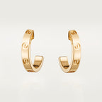 [Luxe Jewelry]LOVE EARRINGS 2.65 MM NO DIAMOND SMALL