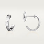 [Luxe Jewelry]LOVE EARRINGS 2.65 MM NO DIAMOND SMALL