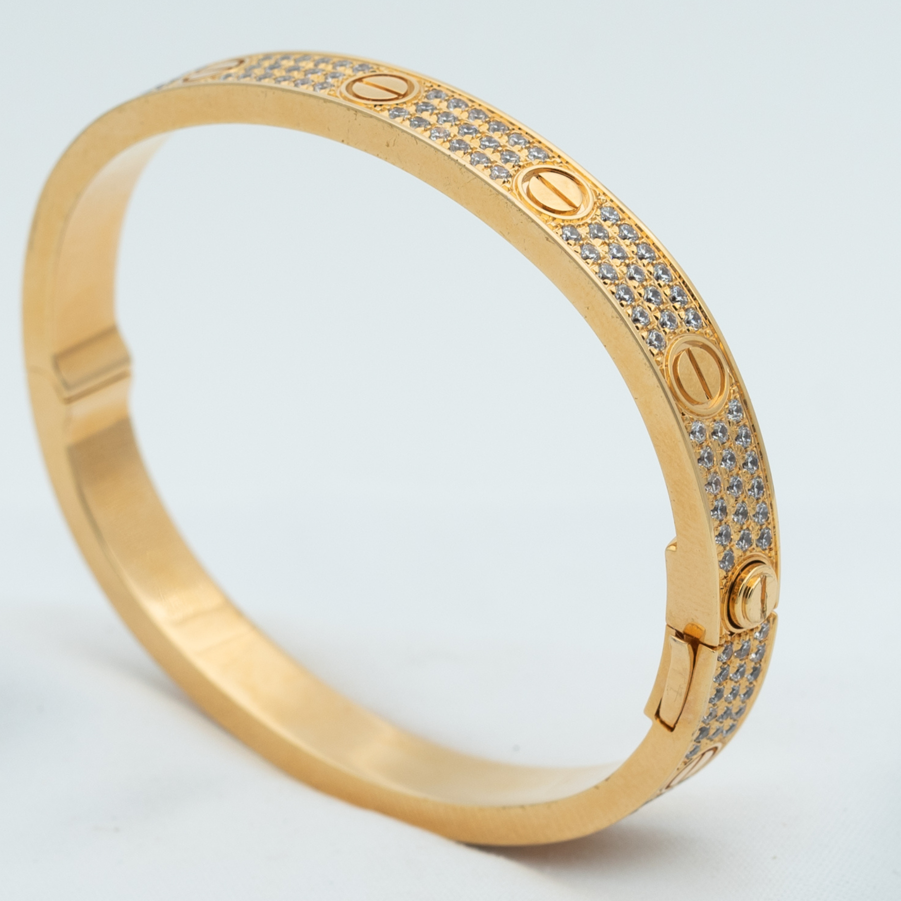 [Luxe]LOVE BRACELET 6.1MM DIAMOND-PAVED