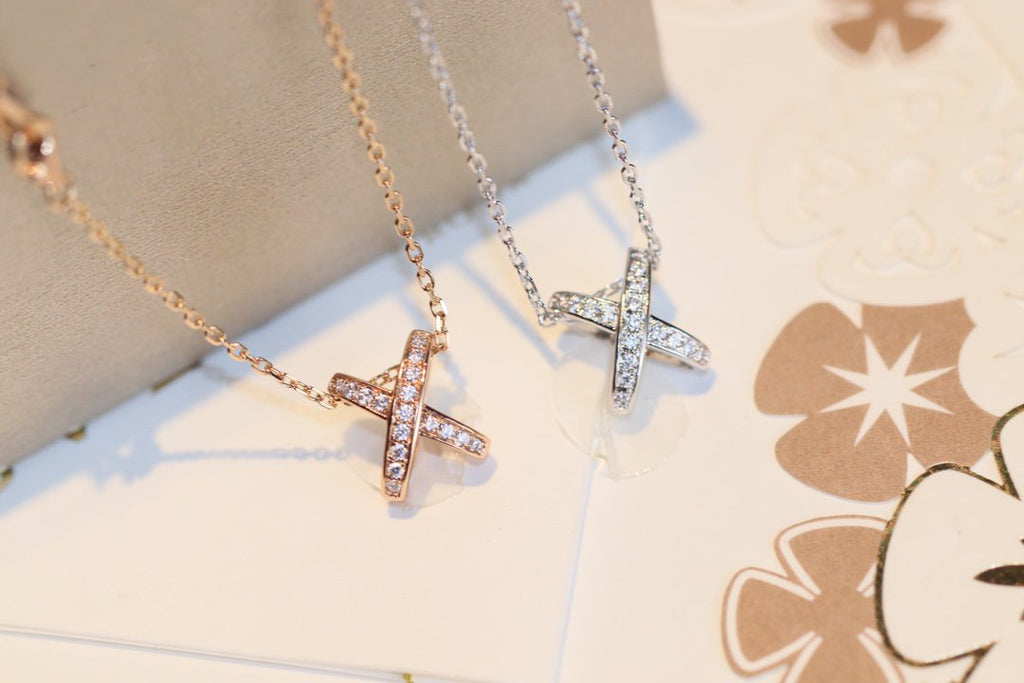 [Luxe]ジュー ドゥ ダイヤモンド ネックレス