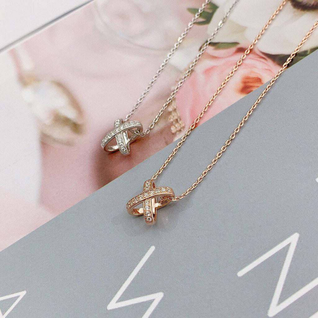 [Luxe]ジュー ドゥ ダイヤモンド ネックレス