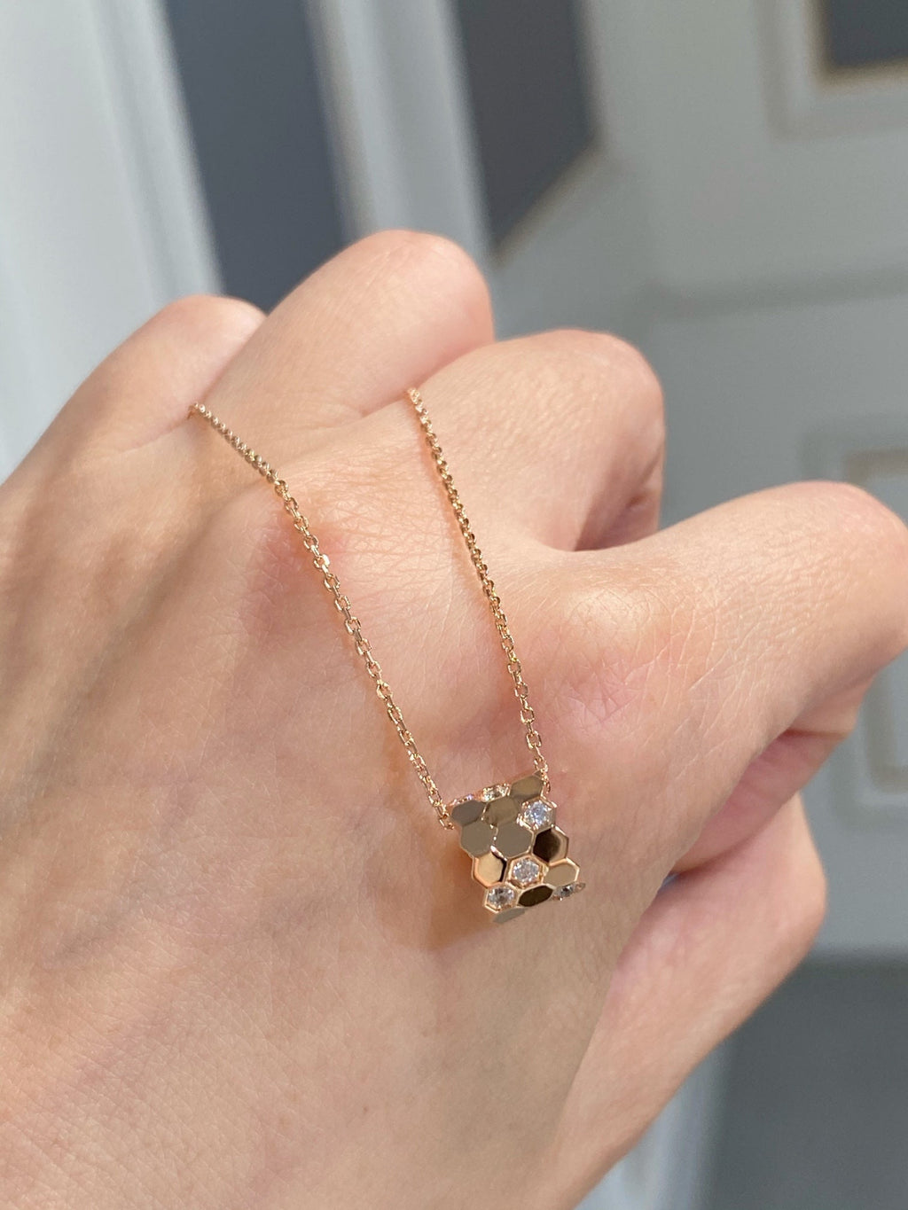 [Luxe] COLLIER DIAMANT BEE LOVE