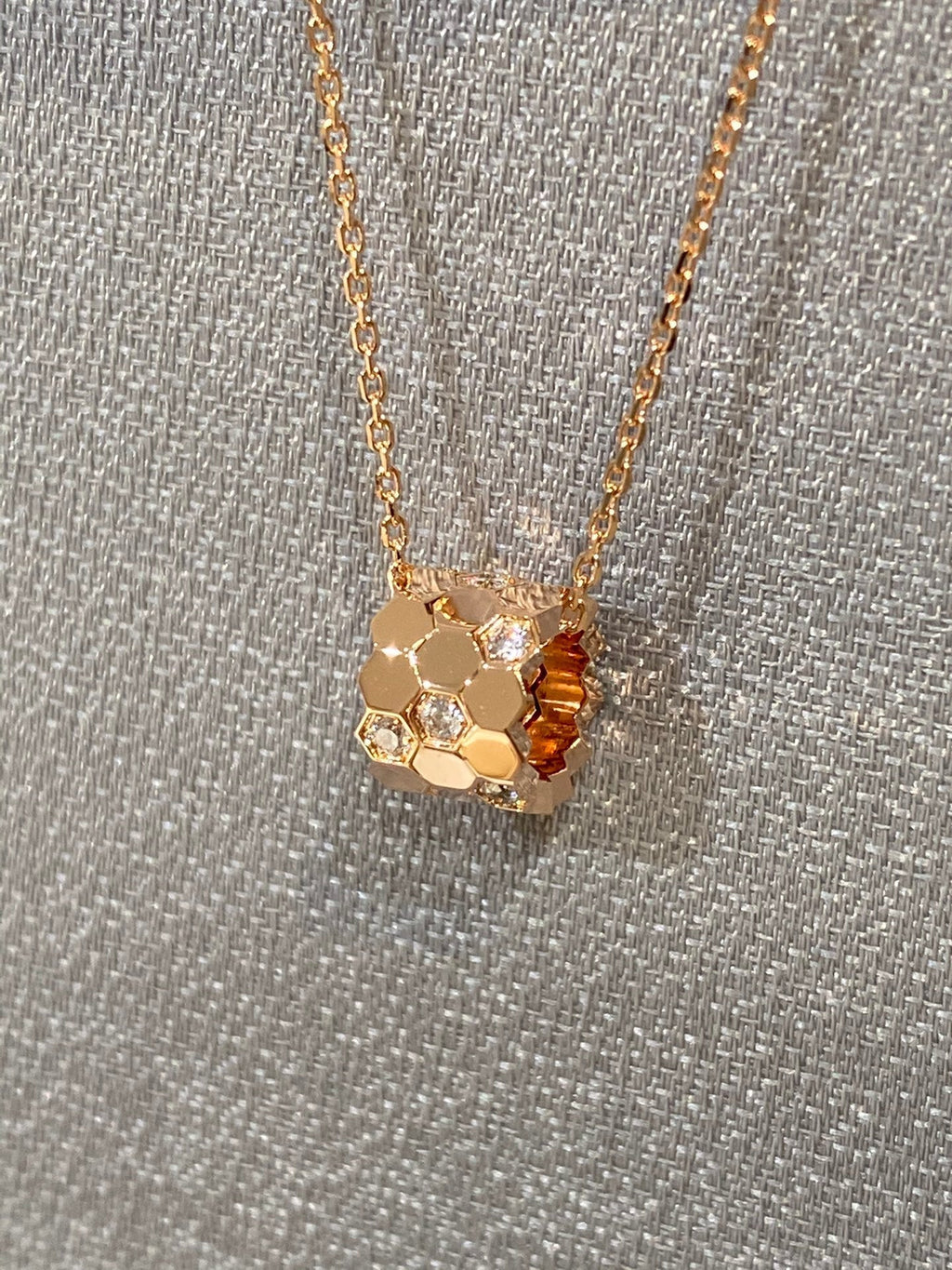 [Luxe] COLLIER DIAMANT BEE LOVE