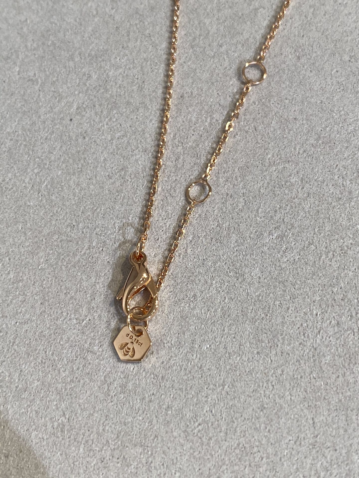 [Luxe] COLLIER DIAMANT BEE LOVE