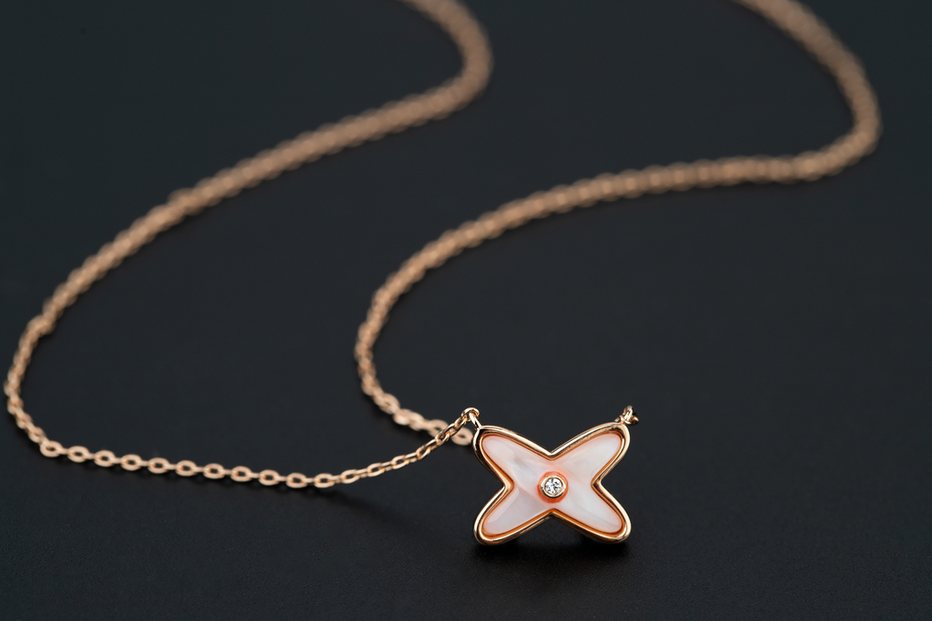 [Luxe]ジュー ドゥ ネックレス 1 ダイヤモンド