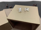 [Luxe]JEUX DE WHITE MOP シルバー ダイヤモンド イヤリング