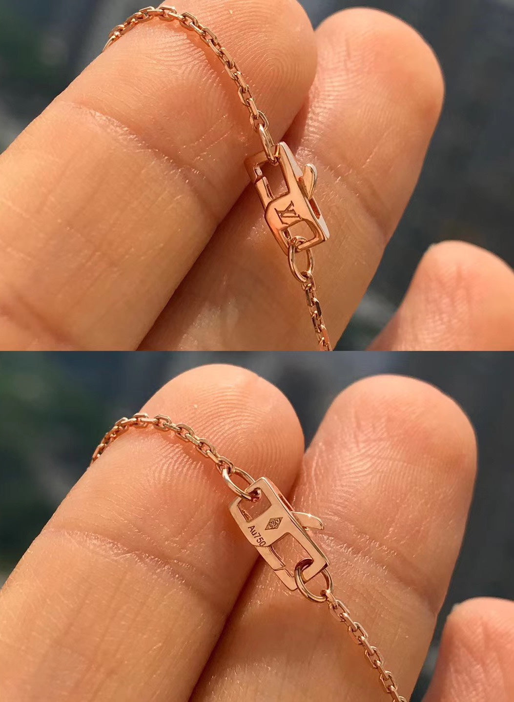 [Luxe]PENDENTIF BLOSSOM OR ROSE ET DIAMANT