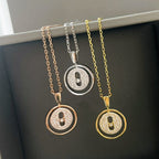 [LUXE]LUCKY MOVER PM PAVED NECKLACE