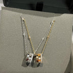 [LUXE]CHAIN MOVE ROMANE PEDAND NECKLACE