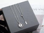 [LUXE]LUCKY MOVE PM NECKLACE SILVER DIAMOND