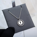 [LUXE]LUCKY MOVE PM NECKLACE SILVER DIAMOND
