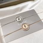 [LUXE]LUCKY MOVE PAVED DIAMOND BRACELET