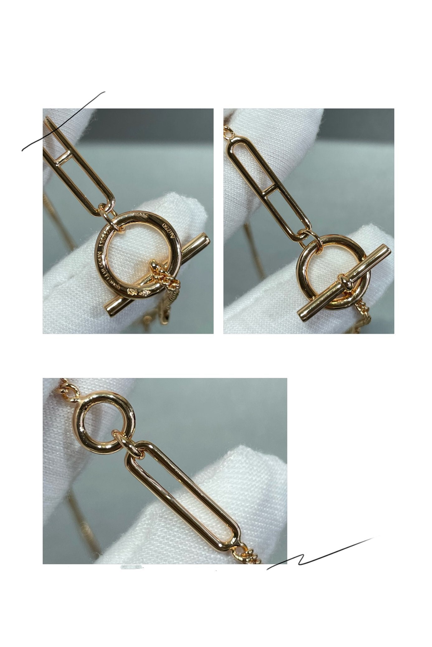 [Luxe]HM スターリングチェーンダンクルハート