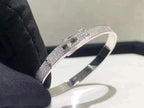 [Luxe] BRACELET HM KELLY EN ARGENT ET DIAMANTS ENTIÈREMENT PAVÉS
