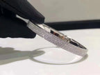 [Luxe] BRACELET HM KELLY EN ARGENT ET DIAMANTS ENTIÈREMENT PAVÉS