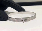 [Luxe] BRACELET HM KELLY EN ARGENT ET DIAMANTS ENTIÈREMENT PAVÉS