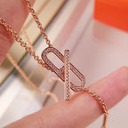 [Luxe] Collier HM Fire Pig Nose Trendy Street
