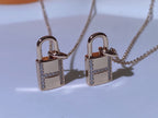 [Luxe]HM アドバンスド ニッチ ロック ヘッド ネックレス ダイヤモンド
