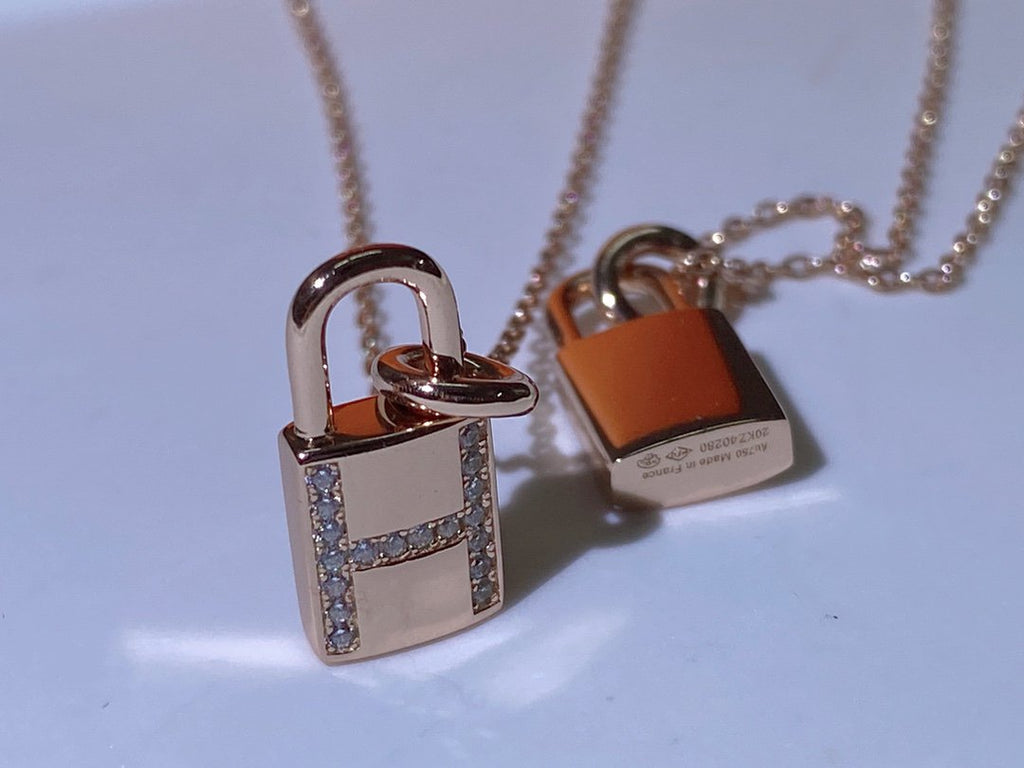 [Luxe]HM アドバンスド ニッチ ロック ヘッド ネックレス ダイヤモンド
