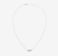 [Luxe] COLLIER FORCE 10 DIAMANTS ARGENT MINI MODÈLE