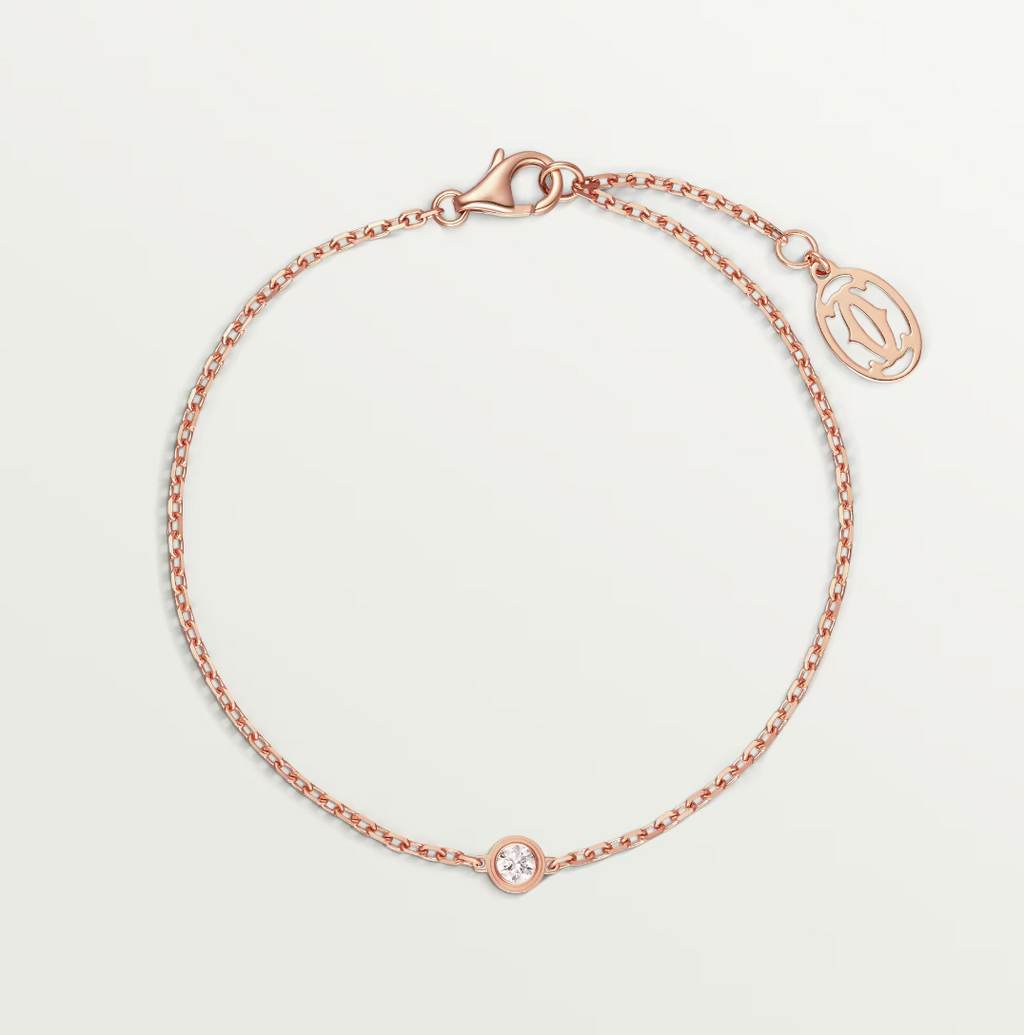 [Luxe]DAMOUR DIAMOND LINK BRACELET