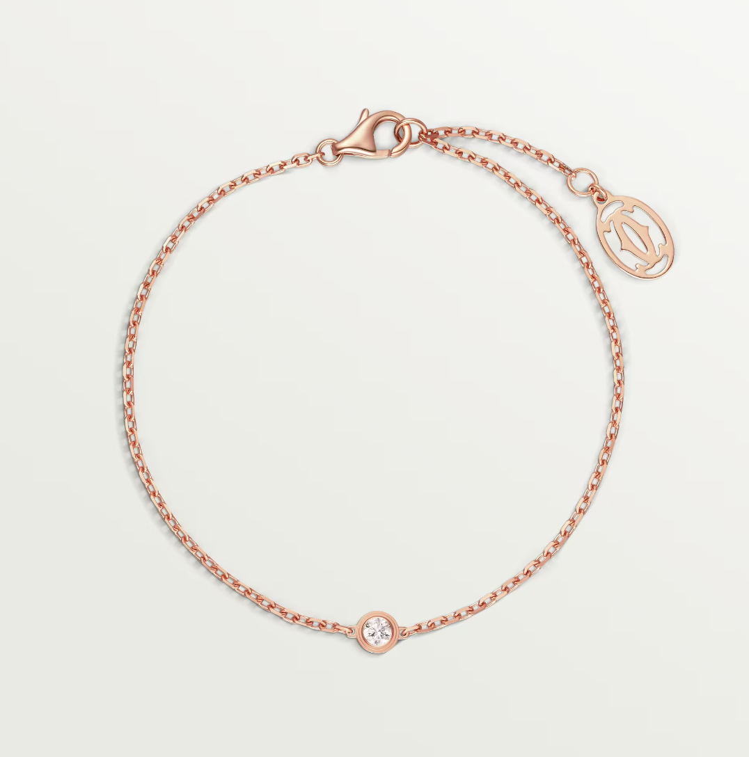 [Luxe]DAMOUR DIAMOND LINK BRACELET