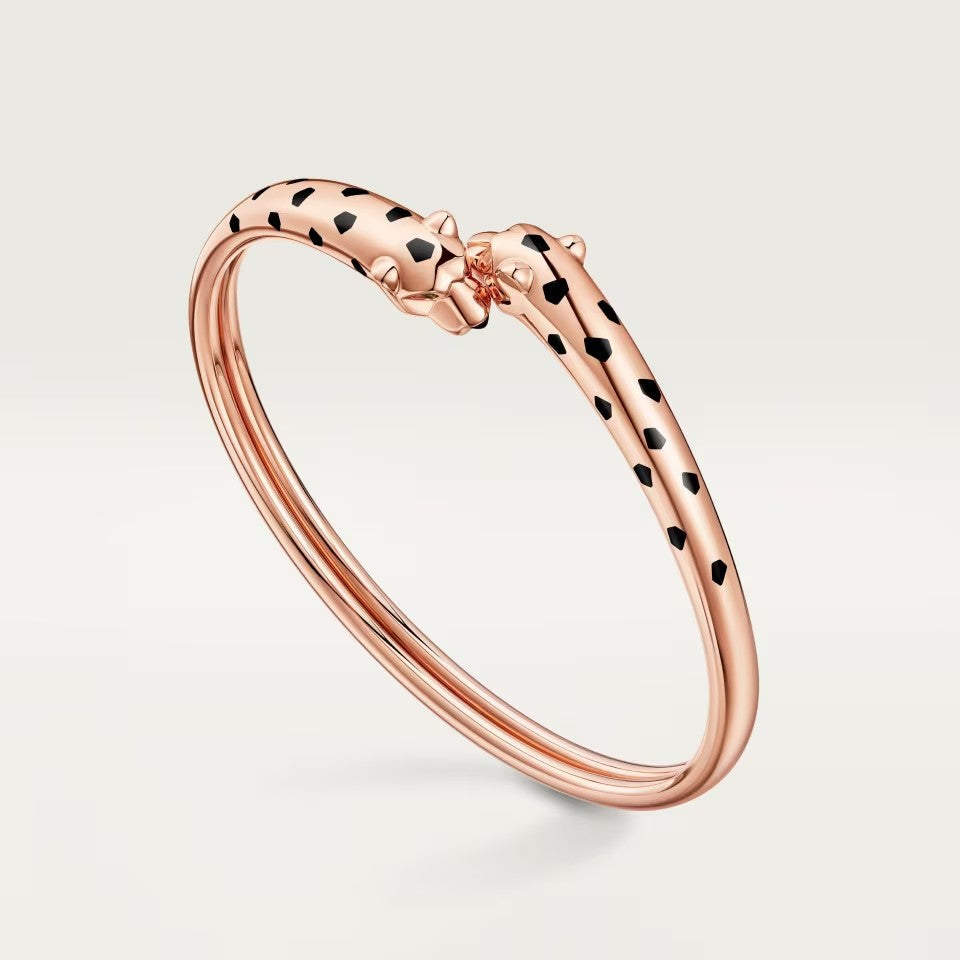 [Luxe Jewelry]PANTHERE DOUBLE HEADED OPEN BRACELET