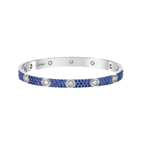 [Okajuri Jewelry]2026 PAVE GEMSTONE LOVE BRACELET 6.1MM 10 DIAMONDS
