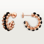 [Luxe Jewelry]CLASH 7.9MM AGATE CHALCEDONY EARRINGS