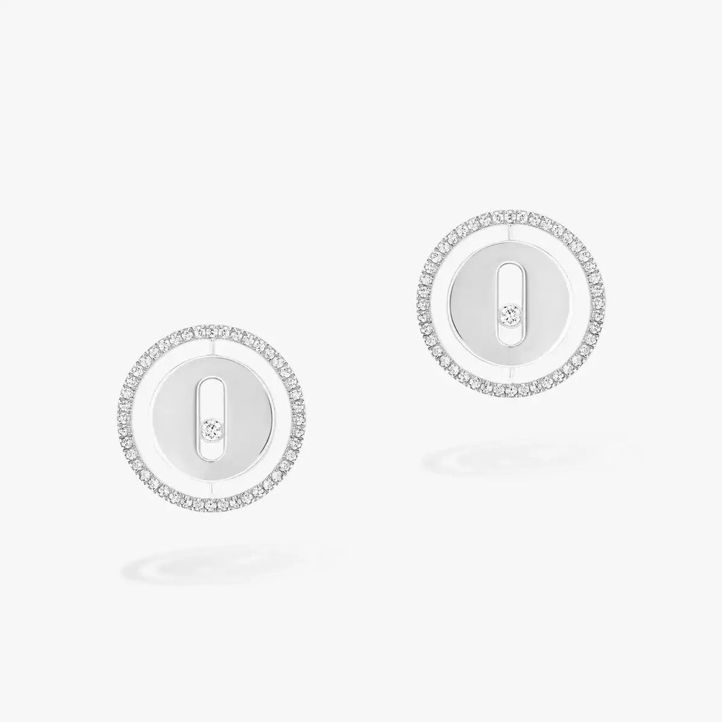 [LUXE]Lucky Move Diamond Earrings