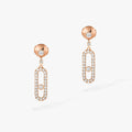 [LUXE]DORMEUSES MOVE UNO DIAMOND EARRINGS