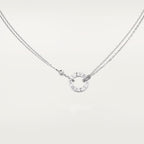[Luxe Jewelry]LOVE NECKLACE 16MM 2 DIAMONDS