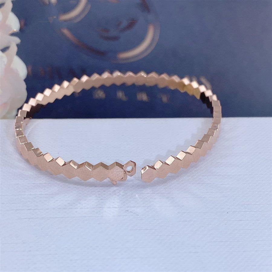 [Luxe]Bracelet en or rose BEE LOVE