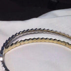 [Luxe]Bracelet en argent avec abeilles