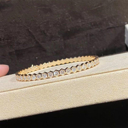 [Luxe]BEE LOVE GOLD BRACELET FULL DIAMOND